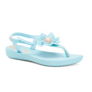 NWT IPANEMA Made in Brazil Class Flora Blue Toddler Girl Sandals